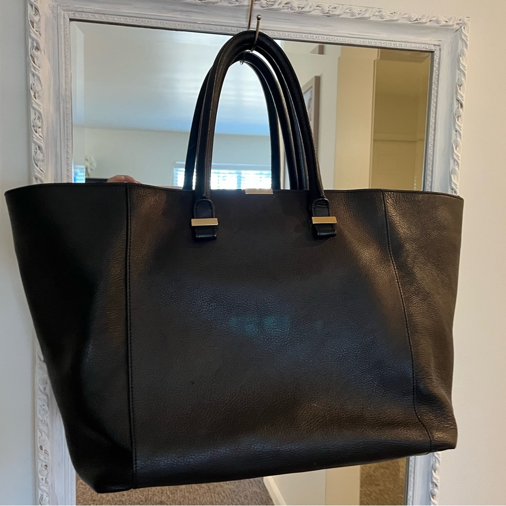 Victoria Beckham Liberty Large Black Leather $1650